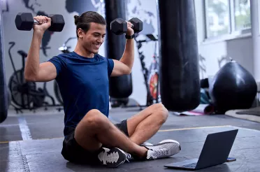 Digitale*r Fitnesstrainer*in
