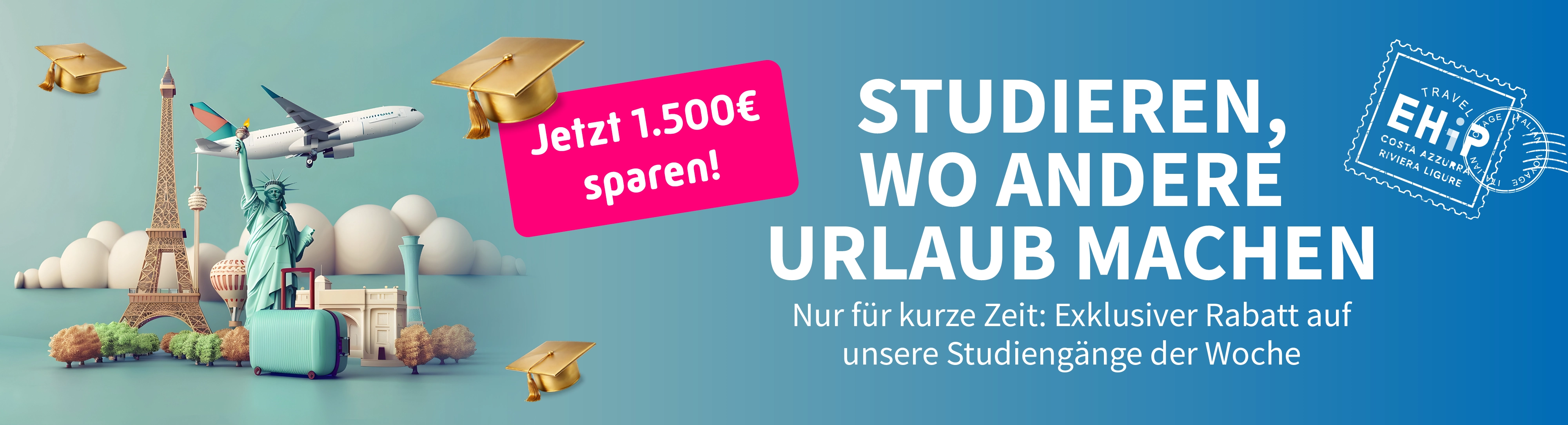 Top-Studiengänge, Top-Rabatte!